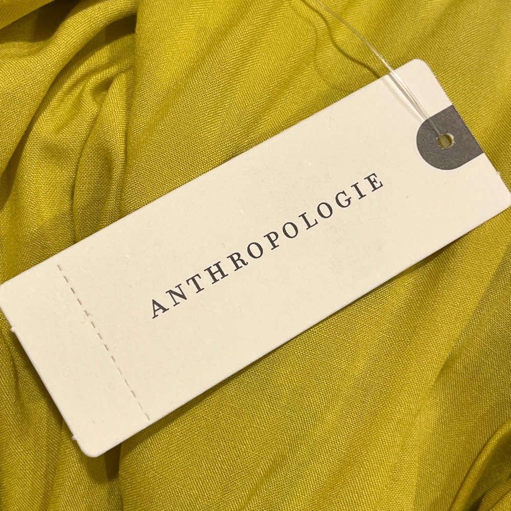 𝐀𝐧𝐭𝐡𝐫𝐨𝐩𝐨𝐥𝐨𝐠𝐢𝐞 𝐍𝐖𝐓 Eliora Off-The-Shoulder Maxi Dress Yellow XS - Picture 7 of 12